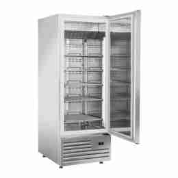 Armadio frigo refrigerato 1 anta in acciaio inox per pesce refrigerazione statica 600 lt -7 +2°C