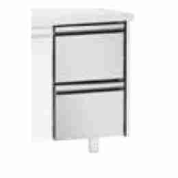 Cassetti refrigeranti in acciaio inox 2x1/2