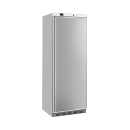 Armadio congelatore refrigerato 1 anta in abs colore acciaio refrigerazione statica 400 lt -18 -22°C