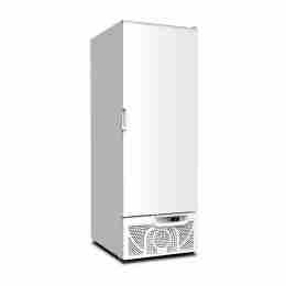Armadio frigo refrigerato in acciaio verniciato bianco ventilato a roll-bond +2°C +10°C 600 lt EC