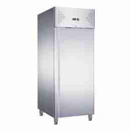 Armadio congelatore refrigerato in acciaio inox 1 anta 700 lt, ventilato -18 -22 °C tropicalizzato a basso consumo energetico
