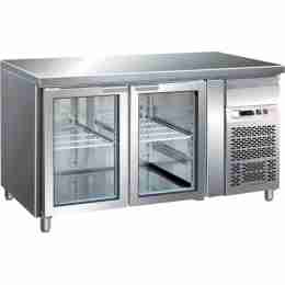 Tavolo refrigerato gastronomia GN1/1 ventilato motore incorporato 1360x700x850 mm