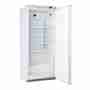 Armadio frigo refrigerato in abs 1 anta classe energetica A 600 lt roll-bond con ventilatore di assistenza 0+8 °C